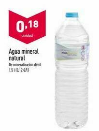 ALDI Agua oferta