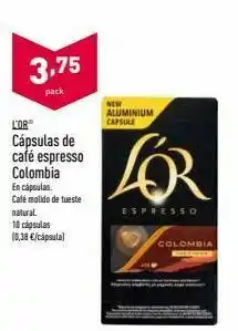 ALDI Cápsulas de café espresso oferta
