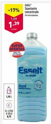 ALDI Suavizante oferta