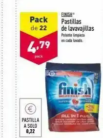 ALDI Lavavajillas finish oferta