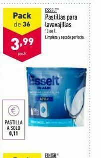 ALDI Pastillas para lavavajillas oferta