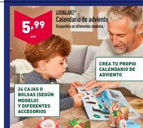 ALDI Calendario de adviento oferta