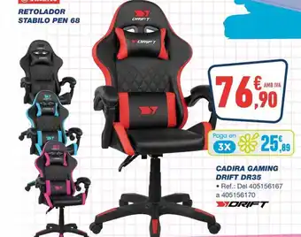 Bureau Vallée CADIRA GAMING DRIFT DR35 oferta