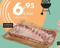Supermercados Lupa Costilla de cerdo oferta