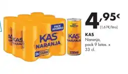 Supermercados Lupa KAS NARANJA oferta