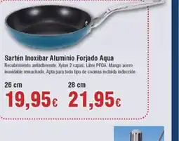 FROIZ Sartén Inoxibar Aluminio Forjado Aqua oferta