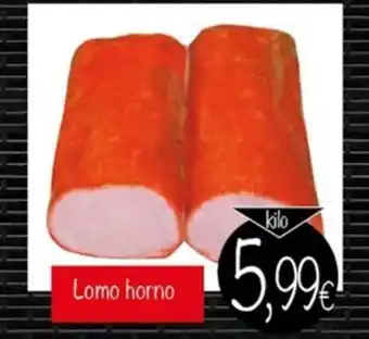 Supermercados Piedra Lomo horno oferta