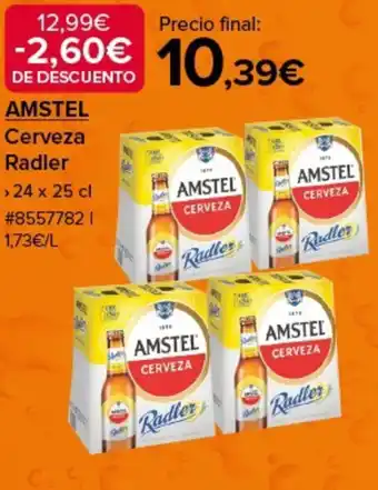 Costco AMSTEL Cerveza Radler oferta