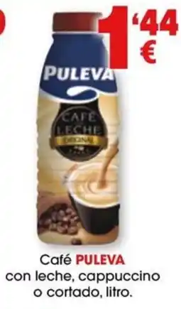 TOP Cash & Carry Café PULEVA con leche, cappuccino o cortado, litro. oferta