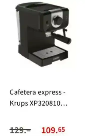 MediaMarkt Cafetera express - Krups XP320810 oferta
