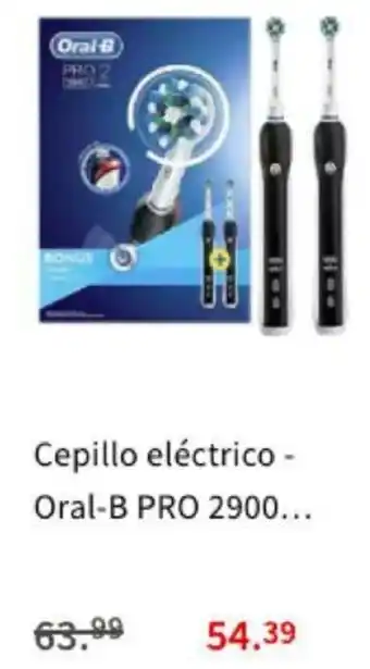 MediaMarkt Cepillo eléctrico - Oral-B PRO 2900 oferta