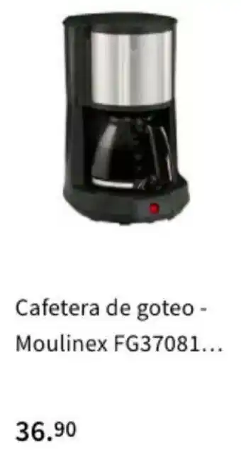 MediaMarkt Cafetera de goteo - Moulinex FG37081... oferta