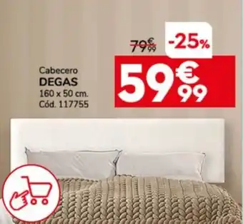 Conforama Cabecero DEGAS 160 x 50 cm. oferta