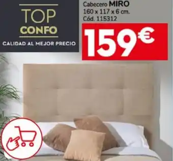 Conforama Cabecero MIRO oferta