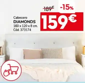 Conforama Cabecero DIAMONDS oferta