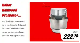 MediaMarkt Robot Kenwood Prospero+ oferta