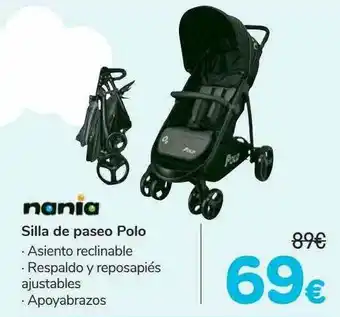 Carrefour Nania Silla De Paseo Polo oferta