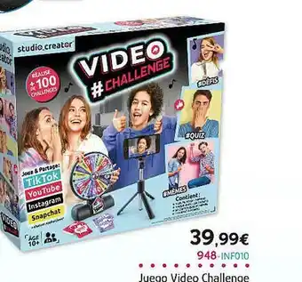 Super Juguete Juego Video Challenge oferta