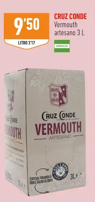 Supermercados Deza CRUZ CONDE Vermouth artesano 3 L oferta