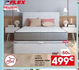 Conforama Colchón WHITE JASMINE FIRM oferta