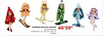 Juguettos Rainbow High W.b. Fashion oferta