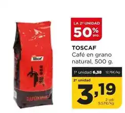 Alimerka Toscaf - cafe en grano natural oferta