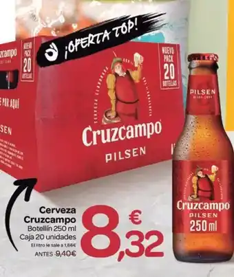 Supermercados El Jamón Cruzcampo - cerveza oferta