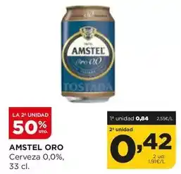 Alimerka Amstel oro - cerveza 0,0% oferta