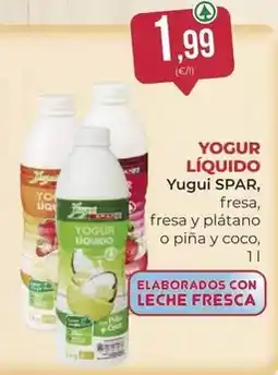 SPAR Gran Canaria Spar - yogur liquido oferta