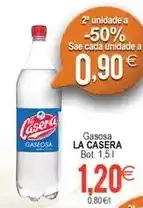 Plenus Supermercados La casera - gasosa oferta
