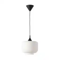 Brico Depôt Lámpara techo vidrio soplado blanco mate oferta