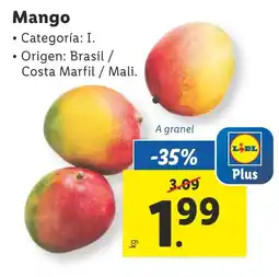 Lidl Mango oferta