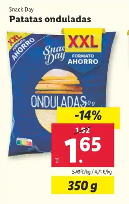 Lidl Patatas onduladas oferta
