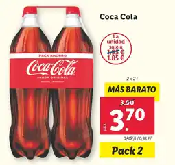 Lidl Coca Cola oferta