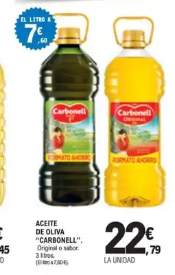 E.Leclerc ACEITE DE OLIVA "CARBONELL oferta