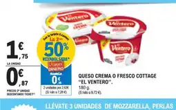 E.Leclerc QUESO CREMA O FRESCO COTTAGE oferta