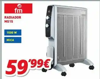 Radiador ms15