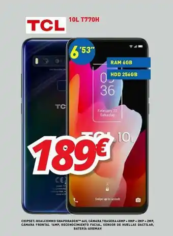 Mi electro Smarthphone tcl 10l t770h oferta