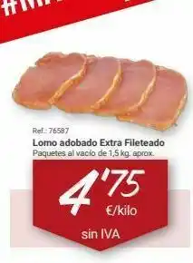 Makro Lomo adobado oferta
