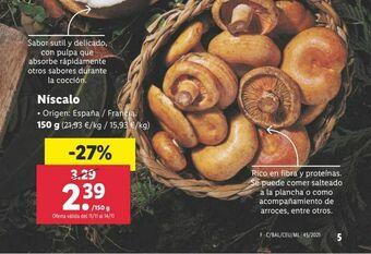 Lidl Setas oferta
