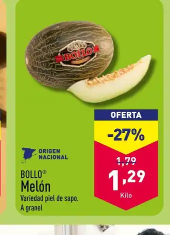 ALDI Melón oferta