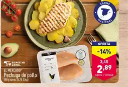 ALDI Pechuga de pollo oferta