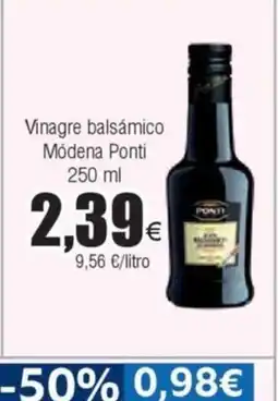 FROIZ Vinagre balsamico Módena Ponti oferta
