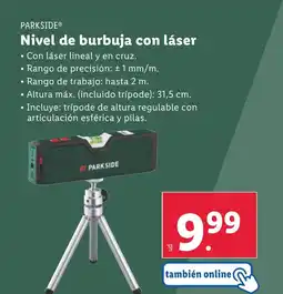 Lidl Nivel de burbuja con láser oferta