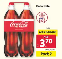 Lidl Coca Cola oferta