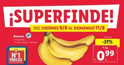 Lidl Banana oferta
