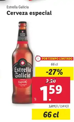 Lidl Cerveza especial oferta