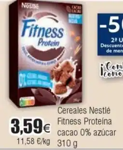 FROIZ Cereales Nestlé Fitness Proteina cacao 0% azúcar oferta