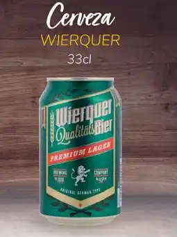 Supeco Cerveza WIERQUER 33cl oferta