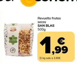 Supeco Revuelto frutos secos SAN BLAS oferta